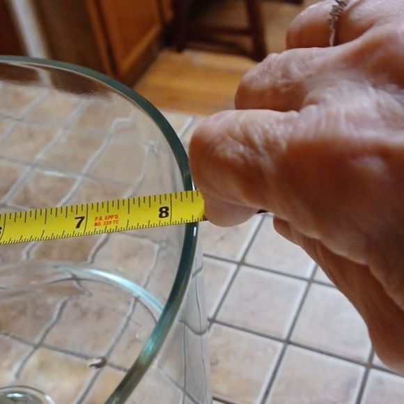 Anchor Hocking  Glass Monaco Trifle Serving Bowl On Pedestal - Picture 5 of 9